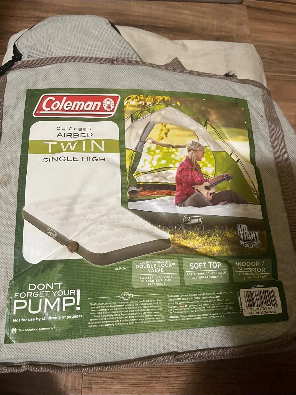 Coleman branded inflatable